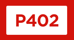 P402 logo
